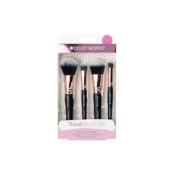 Brushworks Travel Makeup Brush Set