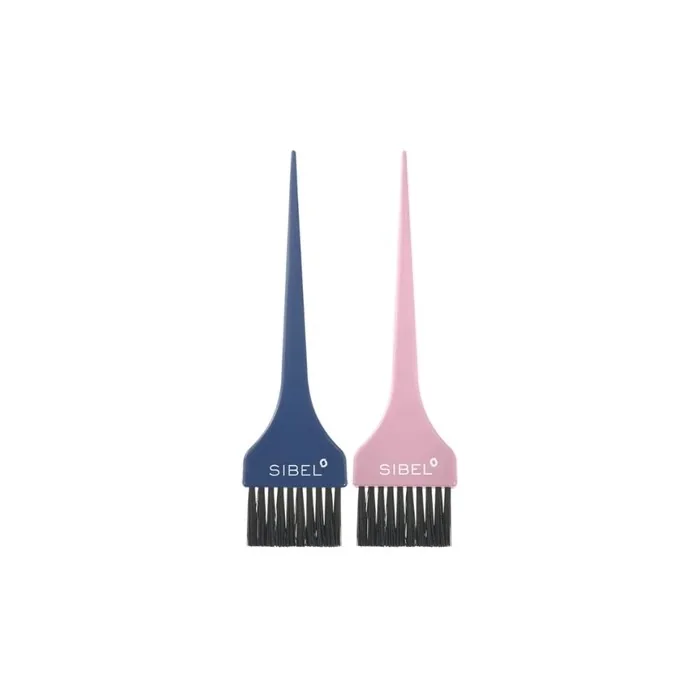 Sibel Sib Coloring Brushes Pink And Blue X2pcs