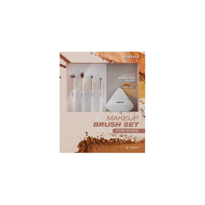 Andreia Makeup Brush Set for Eyes