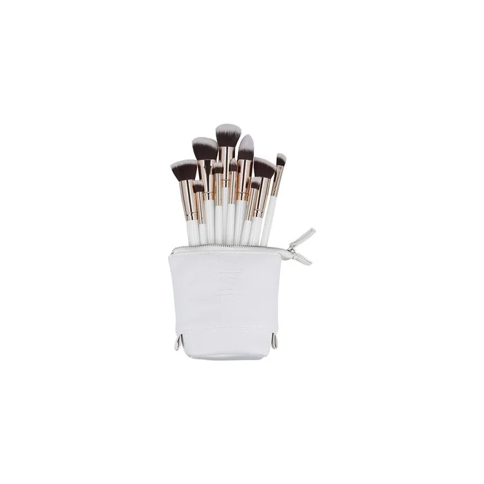 ilu Basic Set 10 Makeup Brushes with White Bag