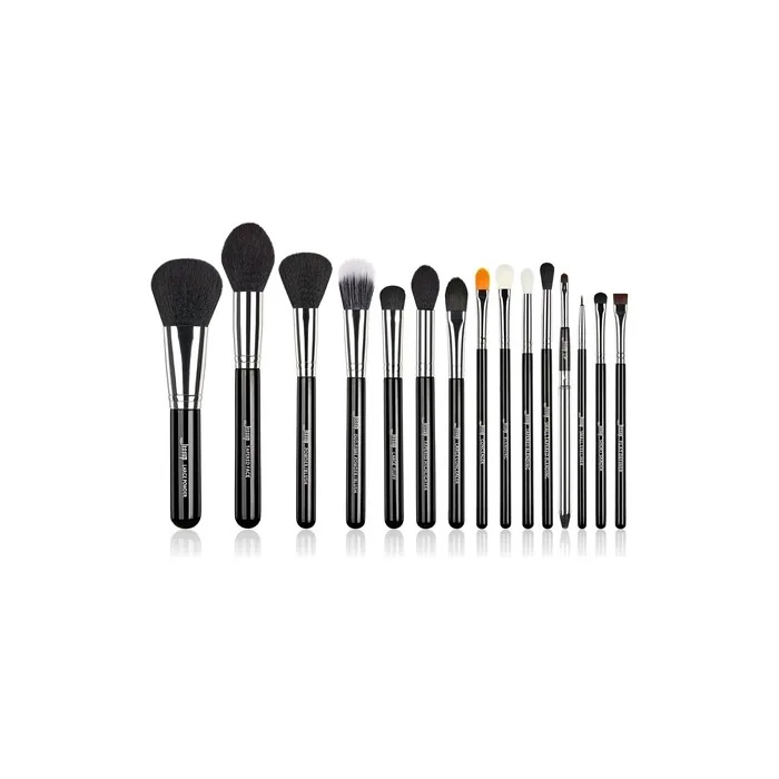 Jessup Pro Makeup Brushes 15 Piece Set for Cosmetics and Powder