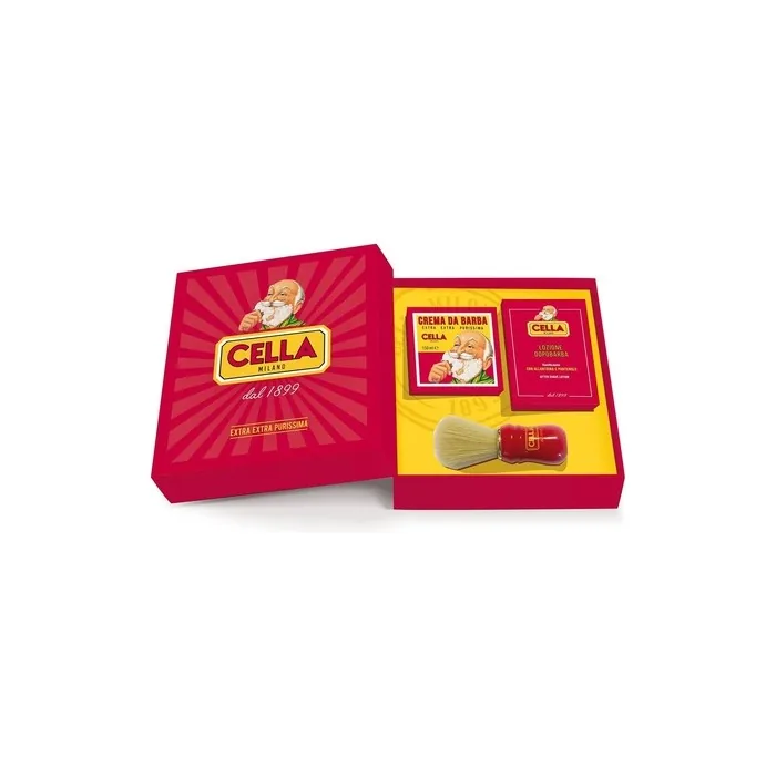 Cella Cream Lotion Brush Set