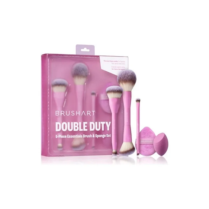 BrushArt Double Duty Essentials Brush and Sponge Set