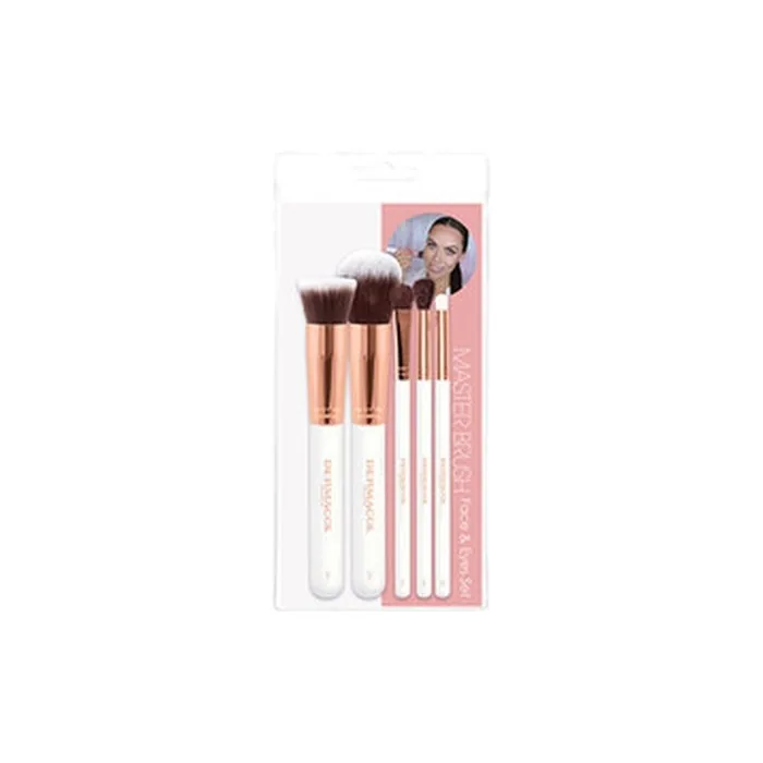 Dermacol Rose Gold Brush Set D51 D55 D81 D82 D83 Cosmetic Brush Set