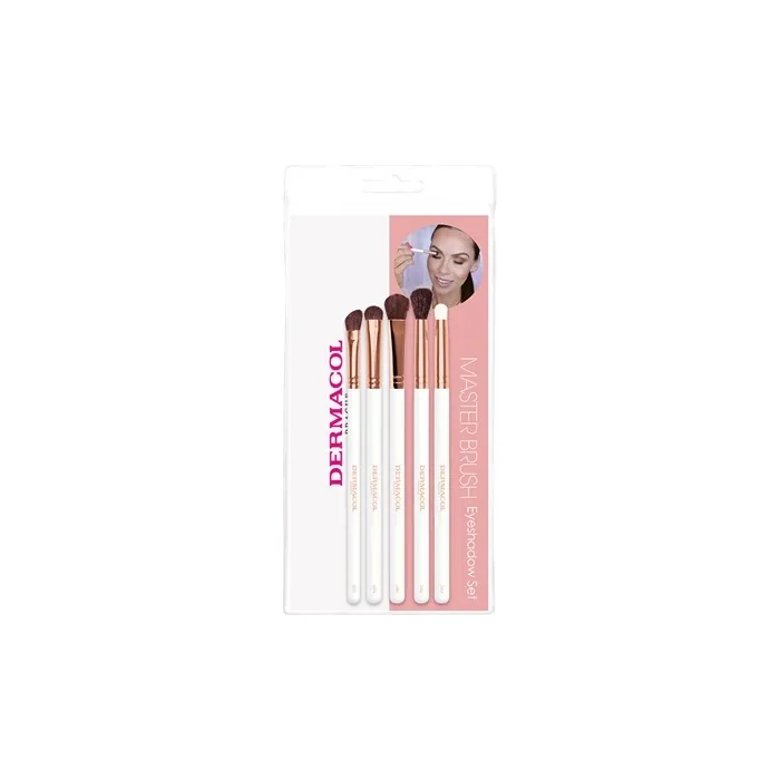 Dermacol Rose Gold Cosmetic Brush Set D73 D74 D81 D82 D83