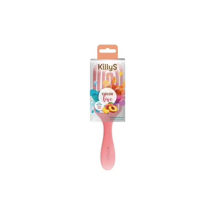 Killys Color Love Hair Brush In Peach
