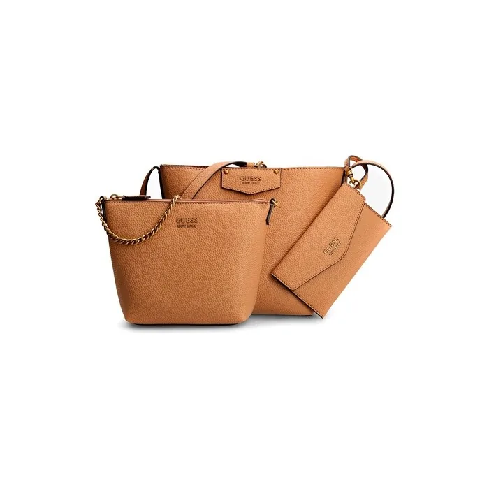 Guess Eco Brenton Bucket Caramel