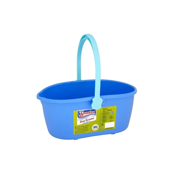 Spontex Easy Max Mop Bucket with 10L Capacity and Non-Spill Handle