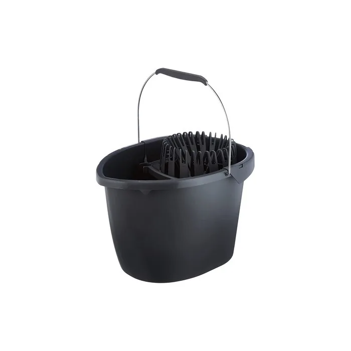 Cubo Vileda Gris Wring 7 Lit., 161030, Gray, 48 X 29 X 39 Patented Bucket