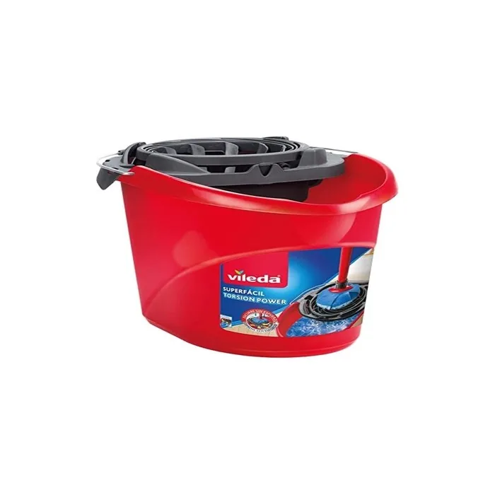 Vileda Torsion Power Super Easy Bucket - Red