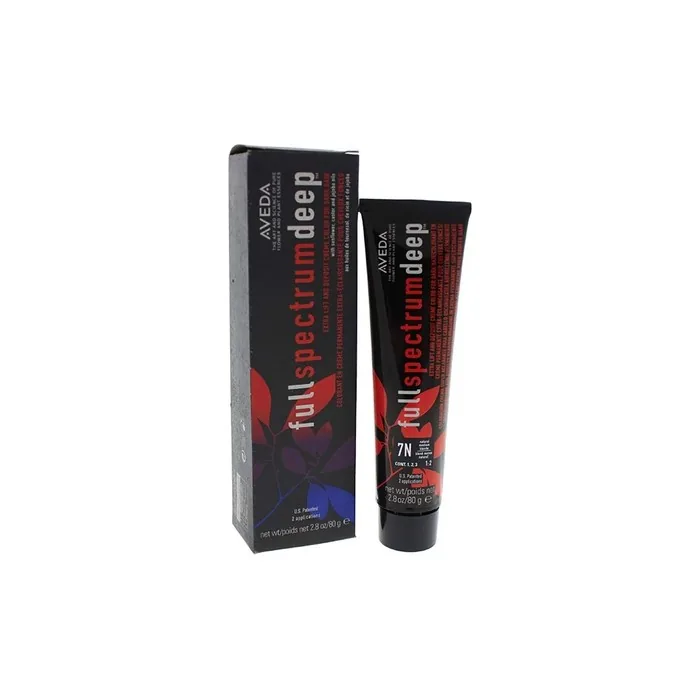 Aveda Full Spectrum Deep Extra Lift and Deposit Permanent Color 7 Natural Medium Blonde 2.8oz 80ml