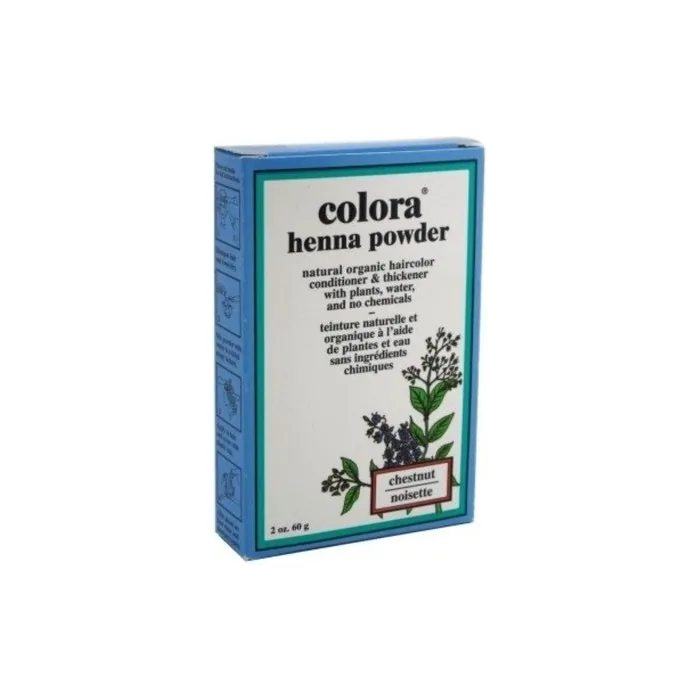 Colora Henna Powder Hair Color Chestnut 2oz
