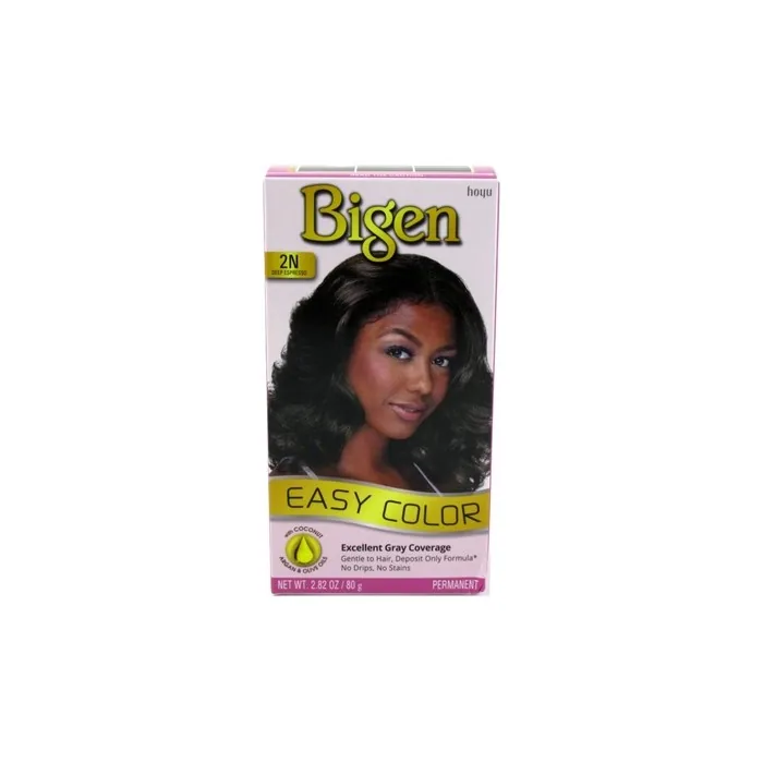 Bigen Easy Color Permanent Hair Dye With Aloe & Olive Oil Deep Espresso 282