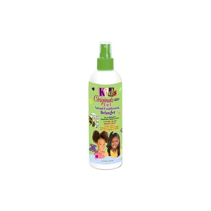 Africa's Best Kids Originals 2-N-1 Detangler 12oz Pump - Pack of 3