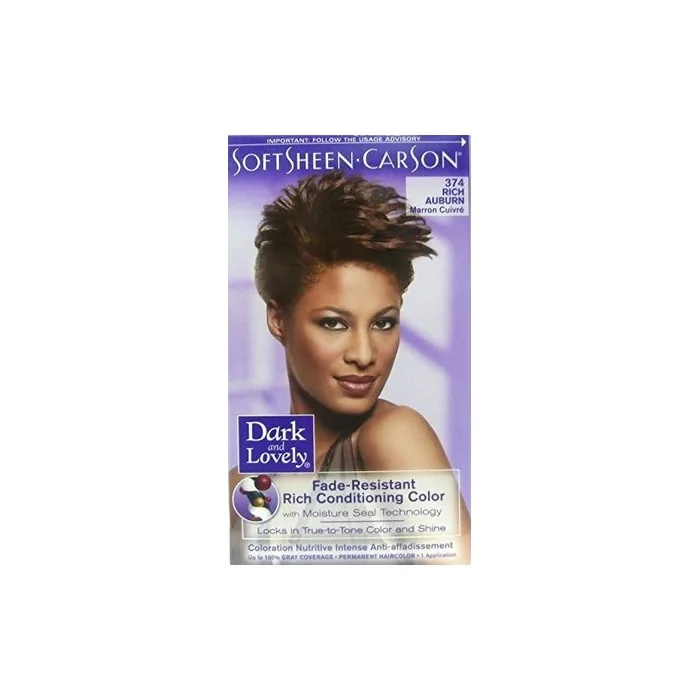 Dark and Lovely Fade Resistant Rich Conditioning Hair Colour Rich Auburn 374