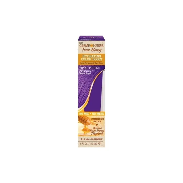 Creme Of Nature Pure Honey Hydrating Color Boost Semipermanent Hair Color