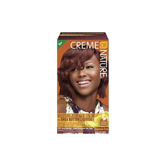 Creme of Nature Liquid Hair Color Red Hot Burgundy C30