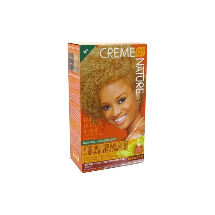 Creme of Nature Moisture-Rich Hair Colour Lightest Blonde C43 1 Count