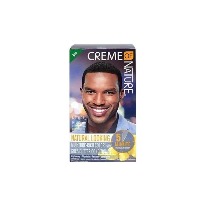 Creme of Nature Men's Hair Color Black