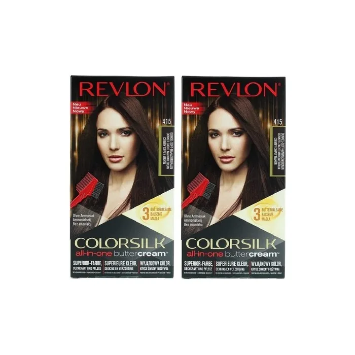 Revlon Colorsilk Buttercream Lasting Color Dark Soft Mahogany Hair Colour