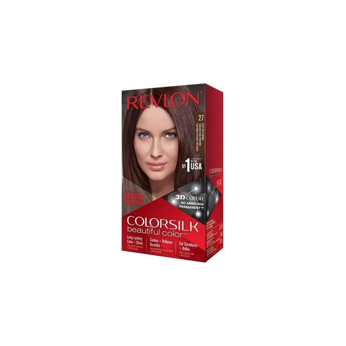 Revlon Colorsilk Beautiful Hair Color 27 Deep Rich Brown 2fl oz
