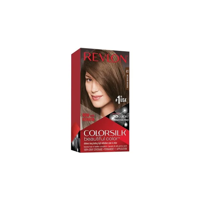 Revlon Permanent Color No.41 Medium Brown 130ml