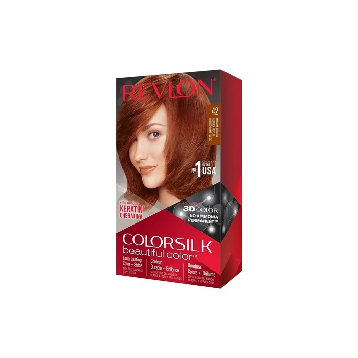 Revlon ColorSilk Hair Dye 42 Medium Auburn