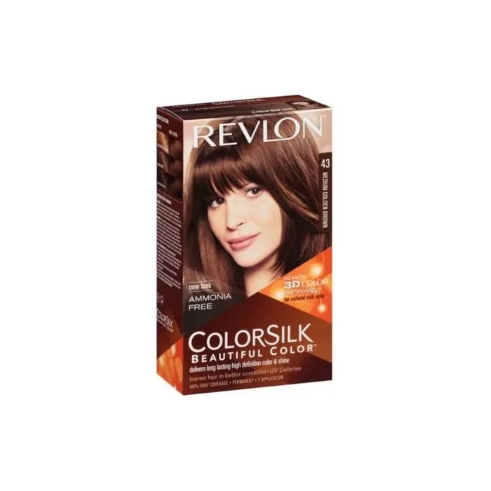 Revlon Permanent Hair Color Medium Golden Brown