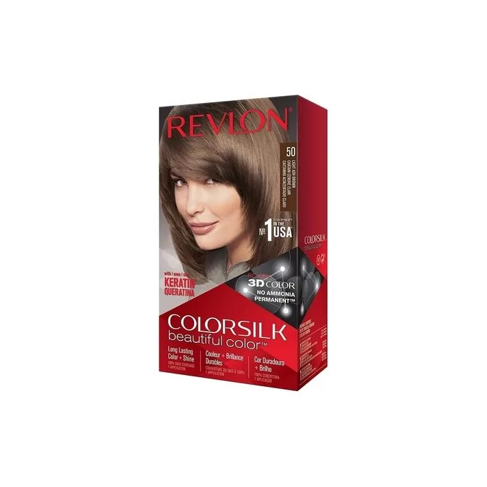 Revlon Colorsilk Natural Hair Color 5a Light Ash Brown