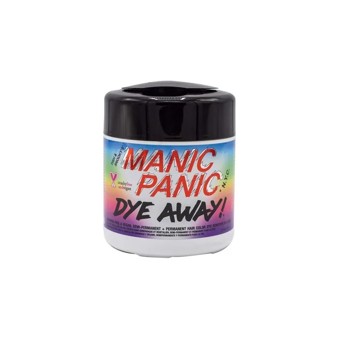 Manic Panic Dye Away Hair Dye Remover Wipes - Ammonia-Free Hair Color Remover