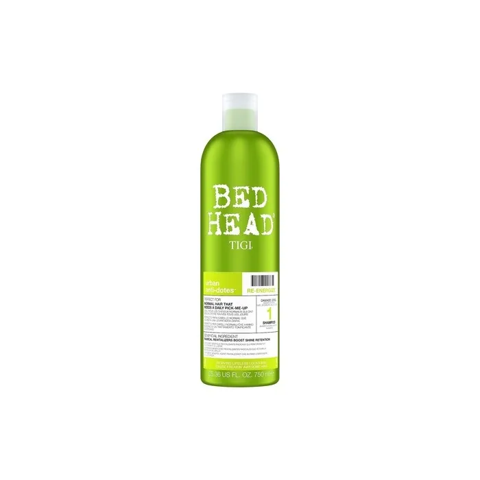 Bed Head urban anti-dotes re-energize shampoo 750ml by Tigi