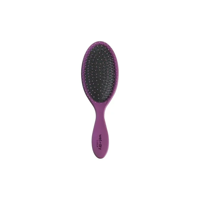 Cala Wet-N-Dry Oval Detangle Hair Brush Black/Purple