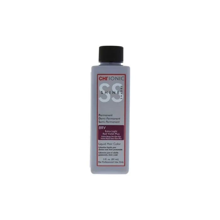 CHI Ionic Shine Shades Liquid Hair Color 8RV Extra Light Red Violet Plus 3 Ounce