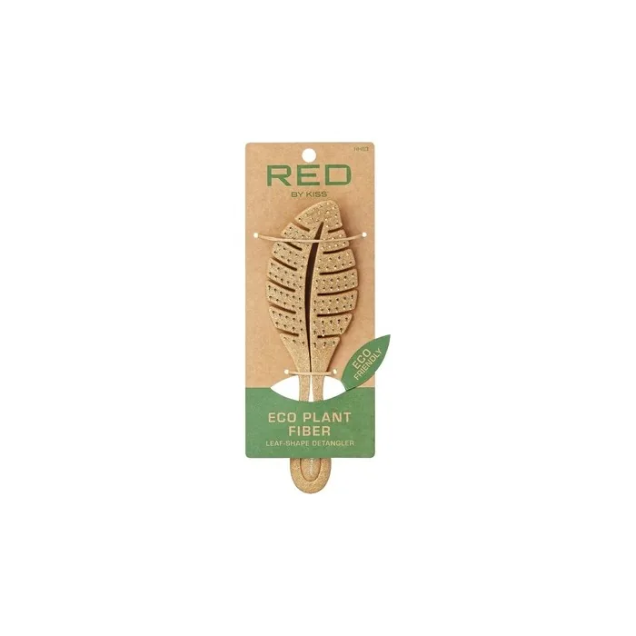Red Vent Hair Brush Ecoplant Fiber Detangling Brush for Women and Men