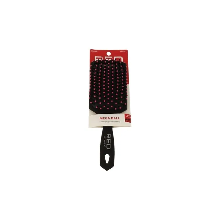Red Kiss Square Detangling Brush