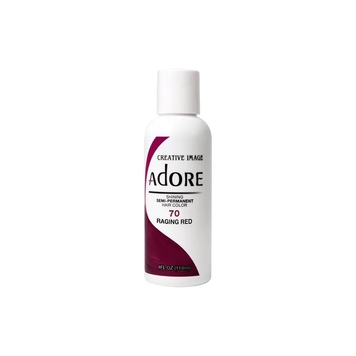 Adore Shining Semi Permanent Hair Colour 70 Raging Red 118ml