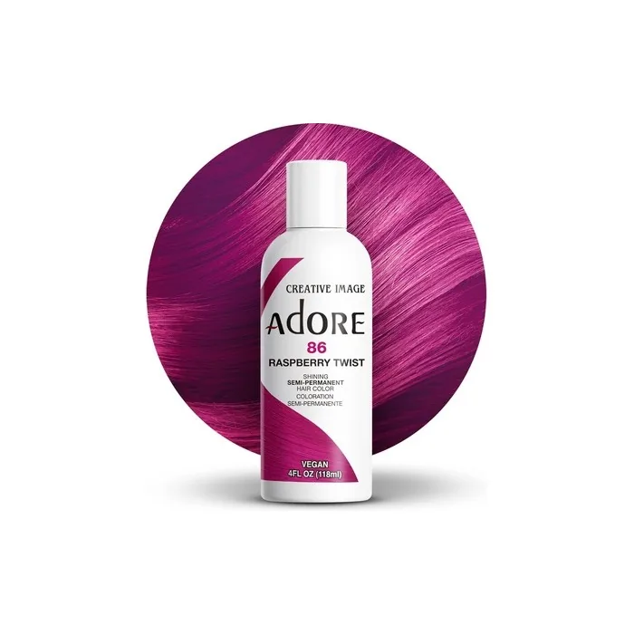 Adore Shining Semipermanent Hair Color 86 Raspberry Twist