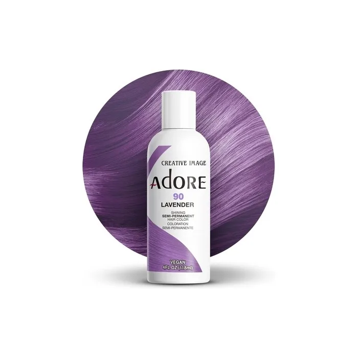 Adore Shining Semipermanent Hair Colour 90 Lavender 118ml