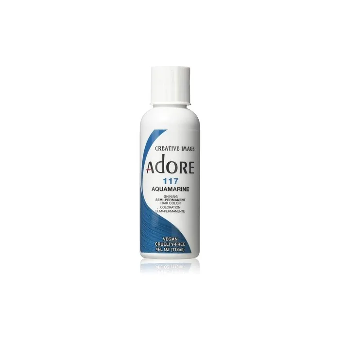 Shining Semi-Permanent Hair Color Aquamarine 118ml Blue