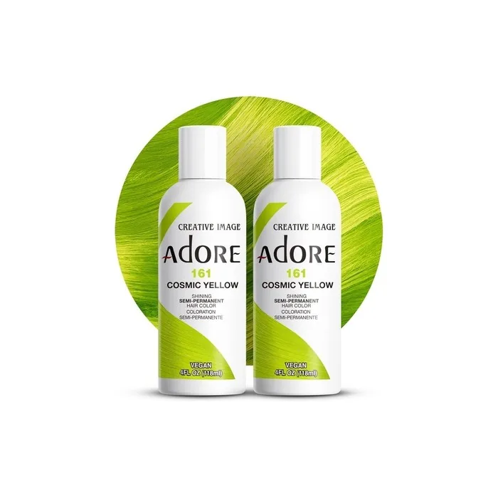 Adore Shining Semipermanent Hair Color Cosmic Yellow 161 118ml