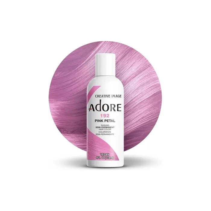 Adore Shining Semipermanent Hair Colour 192 Pink Petal 118ml