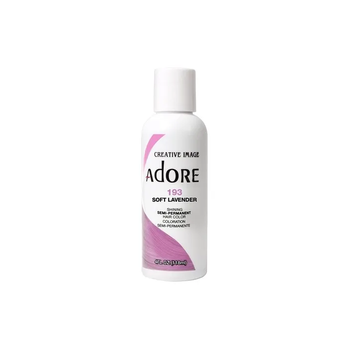 Adore Shining Semi Permanent Hair Colour 193 Soft Lavender