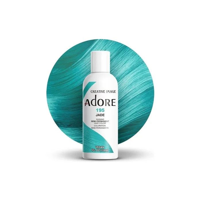 Adore Shining Semipermanent Hair Colour 195 Jade 118ml