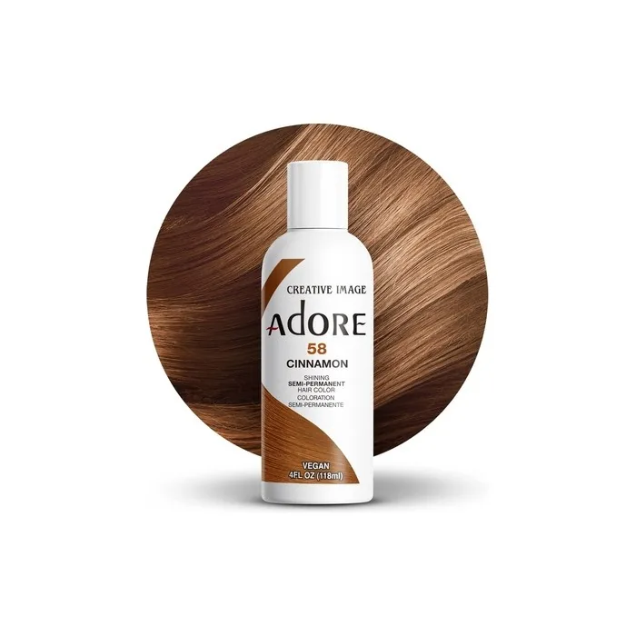 Adore Shining Semipermanent Hair Color 58 Cinnamon 118ml