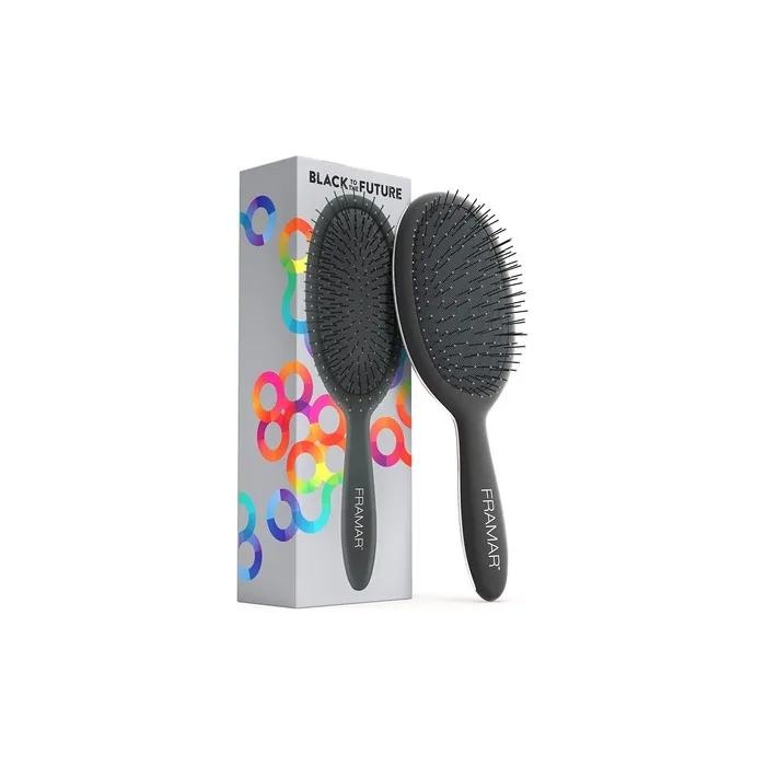 Framar Detangle Brush Black to the Future Black