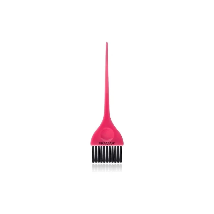 Framar Pink Hair Color Brush for Hair Dyeing and Coloring - Salon Quality