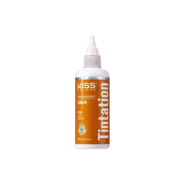 Kiss Tintation Semipermanent Hair Color 5 Ounce T770 Ginger