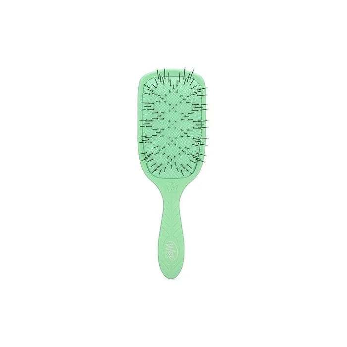 Wetbrush Go Green Paddle Detangler For Thick Hair With Intelliflex Bristles Green