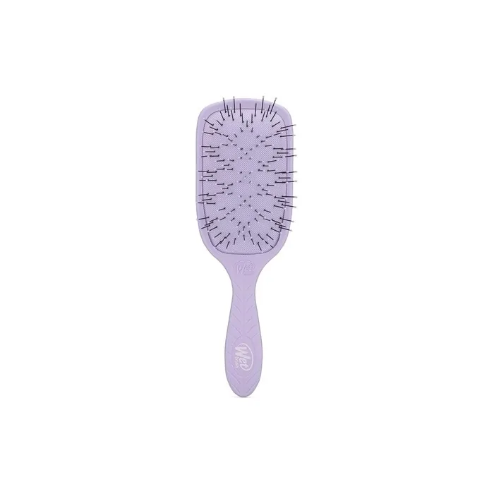Wetbrush Go Green Paddle Detangler For Thick Hair With Intelliflex Bristles Purple