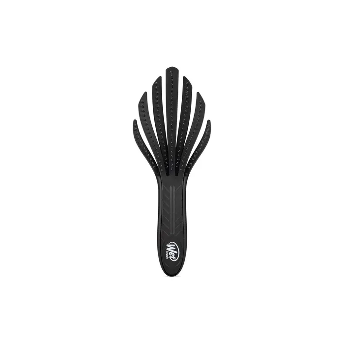 Wetbrush Go Green Curl Detangler Hairbrush With Ultra Soft Intelliflex Bristles For Curly Hair Black